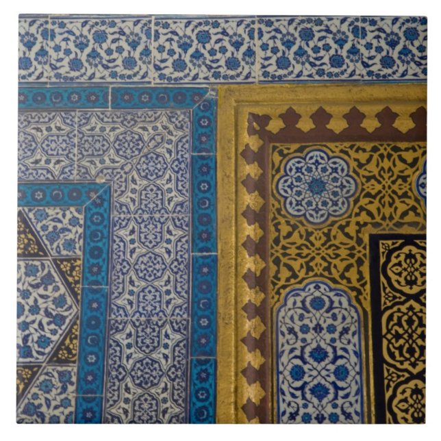 Carreau Moyen-Orient Turquie et ville d'Istanbul avec (Devant)