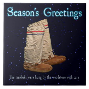 Carreau Mukluks de Noël