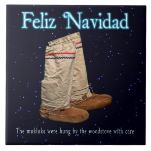 Carreau Mukluks de Noël