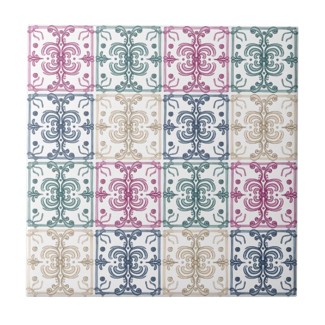 Carreau Multicolor Tiles (Devant)
