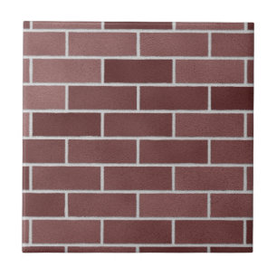 Carreau Mur de briques rouges