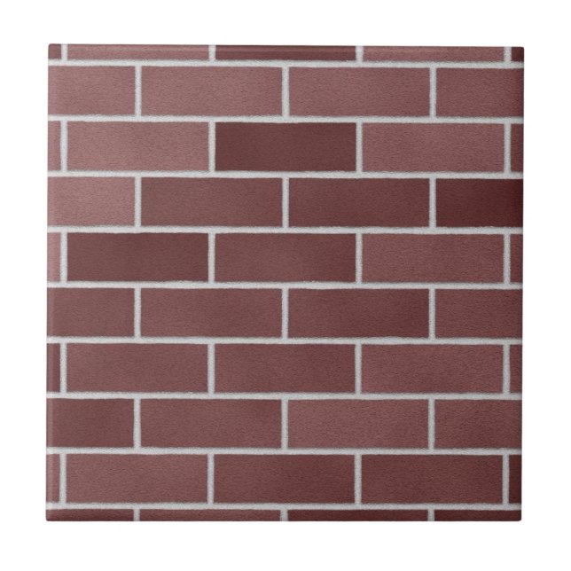 Carreau Mur de briques rouges (Devant)