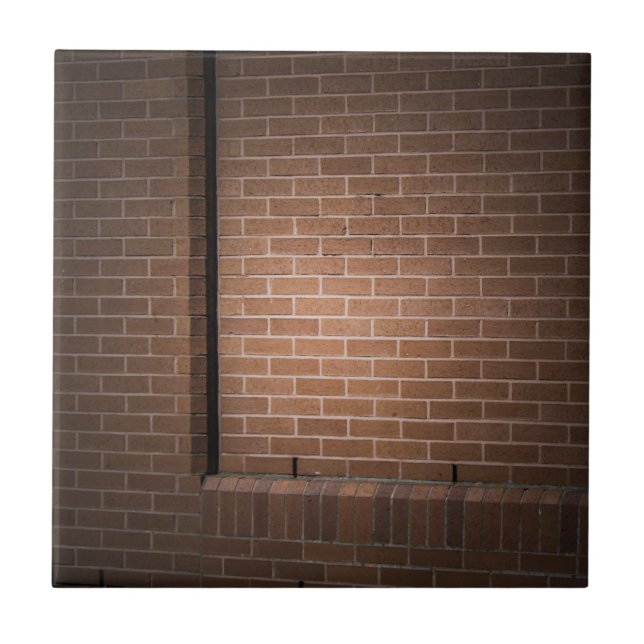 Carreau Mur en briques rouges texturé (Devant)