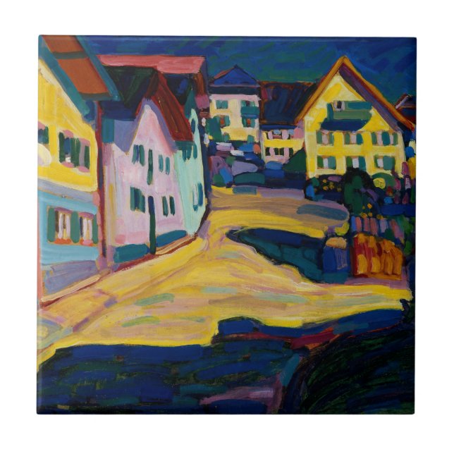 Carreau Murnau Burggrabenstrasse 1 - Wassily Kandinsky (Devant)