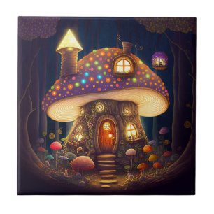Carreau Mushroom House Imaginaire Art