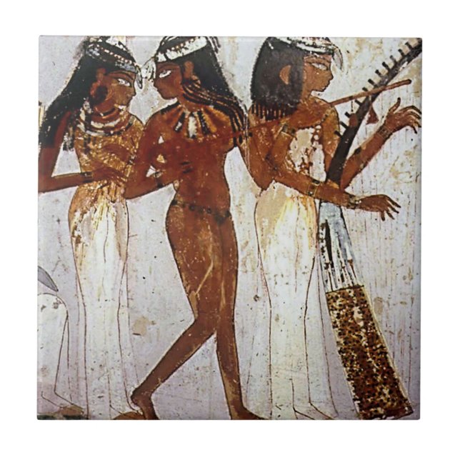 Carreau Musique égyptienne antique Carrelage en céramique (Devant)
