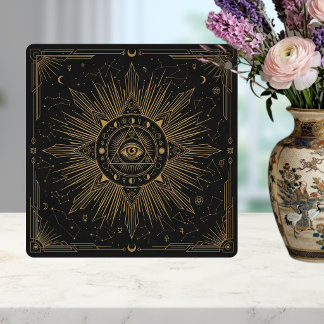 Carreau Mystic Eye Constellations Célestes Design Or Ce