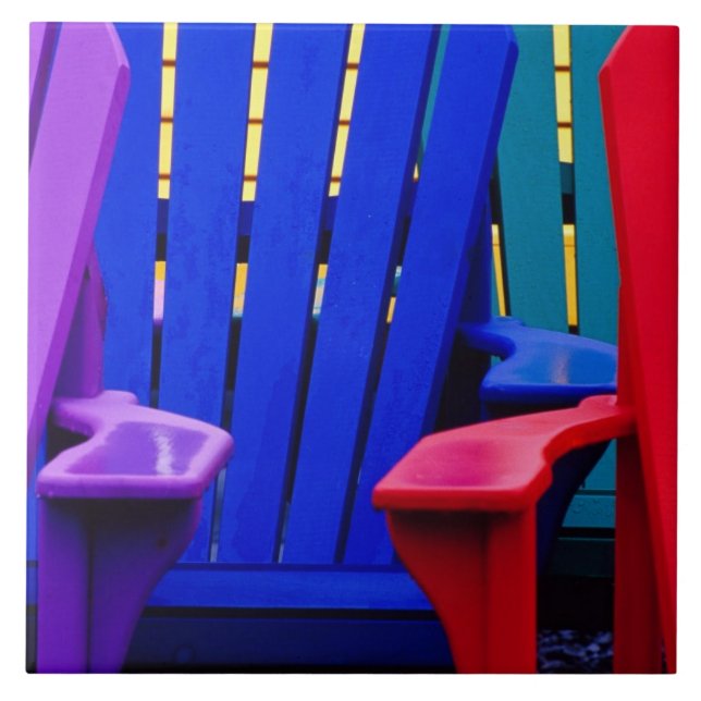 Carreau N.A. Canada, Nouvelle-Écosse, Bridgewater. Couleur (Devant)