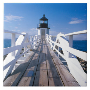 Carreau NA, États-Unis, Maine, Port Clyde. Marshall Point