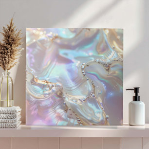 Carreau Nacre iridescent abstrait ID1173c
