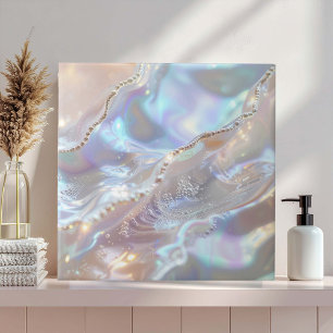 Carreau Nacre iridescente abstraite ID1173b