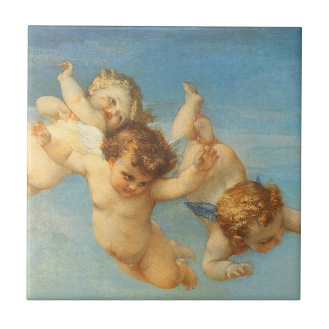 Carreau Naissance de Vénus, détails des anges par Alexandr (Devant)