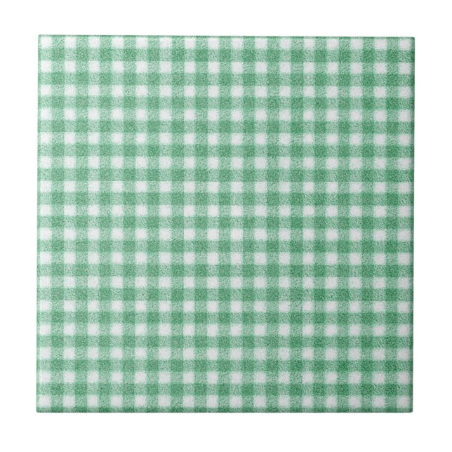 Carreau Nappy Mint Green Gingham  (Devant)