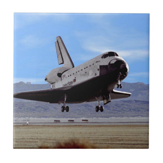 Carreau NASA Space Shuttle Atlantis Landing Edwards AFB (Devant)