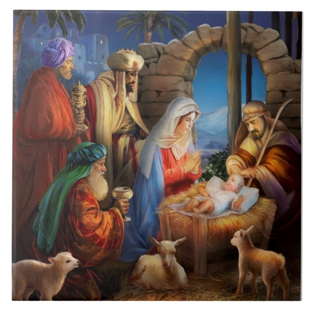Carreau Nativité (Devant)