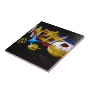 Carreau Nature morte symbolique de Hanoucca SlipperyJoe