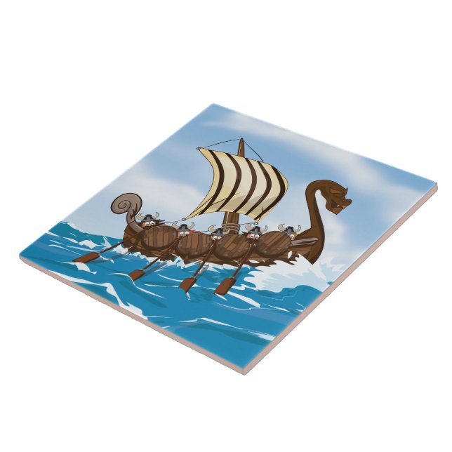 Carreau Navire Viking (Côté)