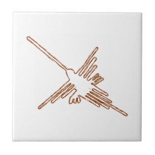 Carreau Nazca Lines Croquis de colibris