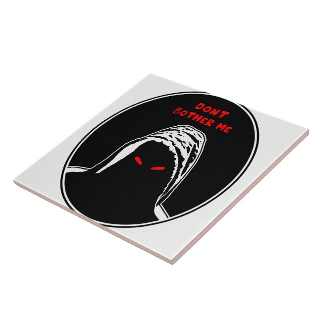 Carreau Ne me dérange pas illustration de concept de moi (Côté)