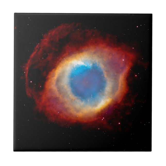 Carreau Nébuleuse planétaire Hélix NGC 7293 - OEil de Dieu (Devant)