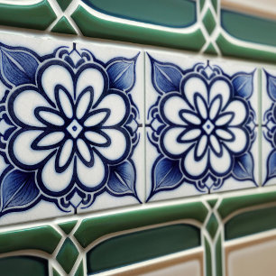 Carreau Néerlandais Delft Blue Repro Backsplash Mur de cui