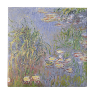 Carreau Nénuphars de Claude Monet , groupe d'herbe