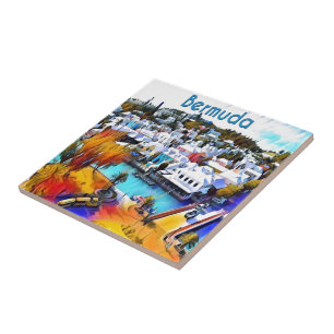 Carreau Neon Pop Art Bermudes