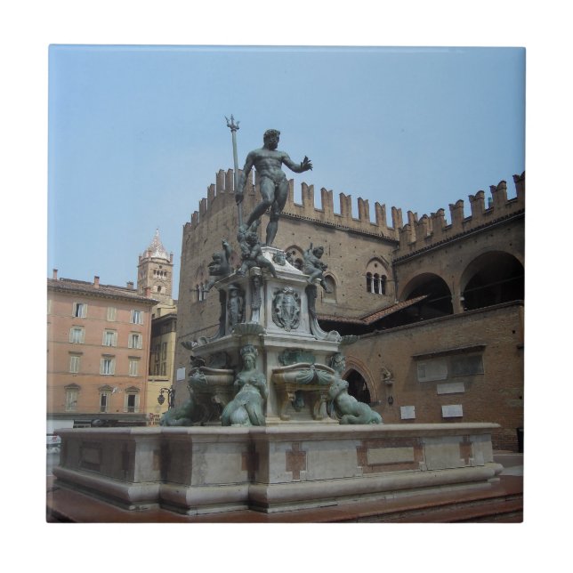 Carreau Neptune à Bologna (Devant)
