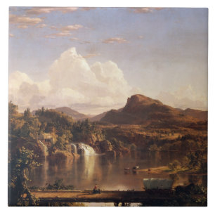 Carreau New England Scenery Frederic Edwin Church