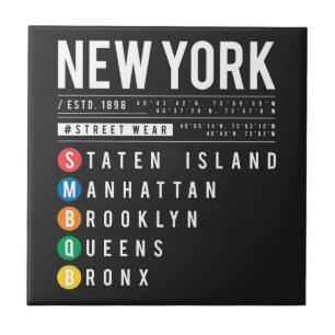 Carreau New York 5 Boroughs