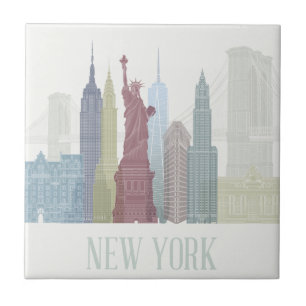Carreau New York Skyline