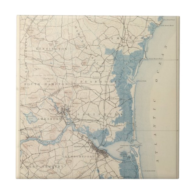 Carreau Newburyport, le Massachusetts (Devant)