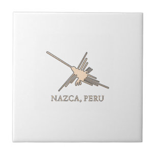 Carreau Newsprint de Nazca Hummingbird