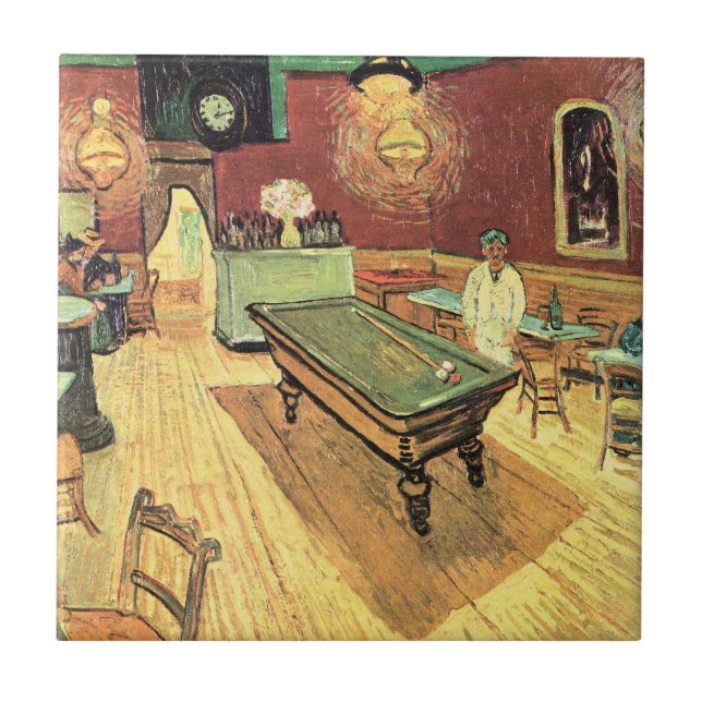 Carreau Night Cafe, Place Lamartine par Vincent van Gogh (Devant)