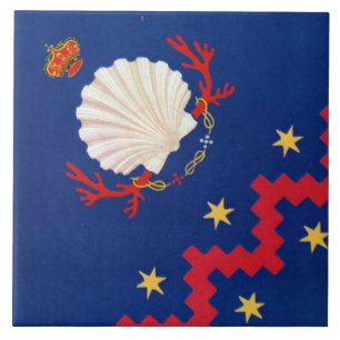 Carreau Nobile Contrada del Nicchio (Coquillage) Palio