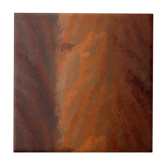 Carreau noble brun/orange foncé (Devant)