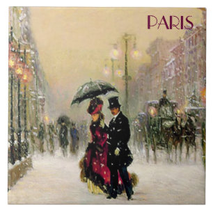 Carreau Noël à Paris. Cadeau de Noël