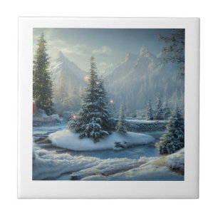 Carreau Noël hiver