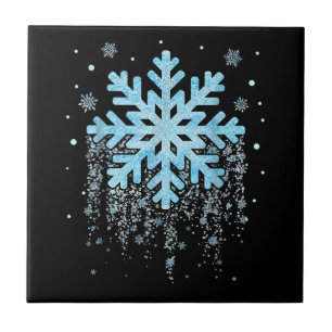 Carreau Noël hivernal