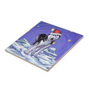 Carreau Noël Husky