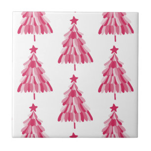 Carreau Noël rose