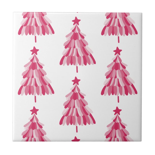 Carreau Noël rose (Devant)