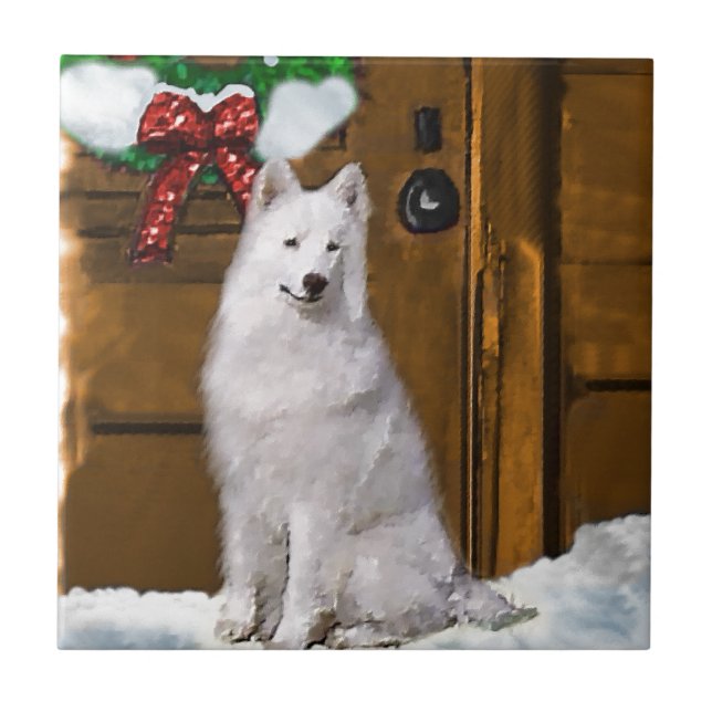 Carreau Noël Samoyé (Devant)