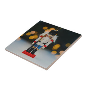 Carreau Noël SlipperyJoe nutcracker figurine ornement