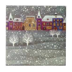 Carreau Noël Vintage, Cheval du Père Noël