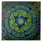 Noeud celtique vibrant de sphères de Variated