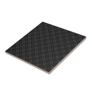 Carreau Noir blanc tartan plaid hiver Noël motif