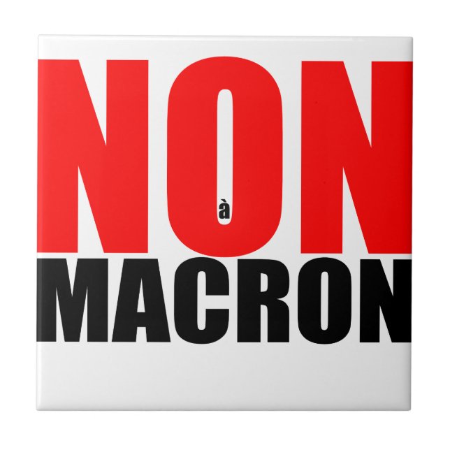 CARREAU NON À MACRON (Devant)