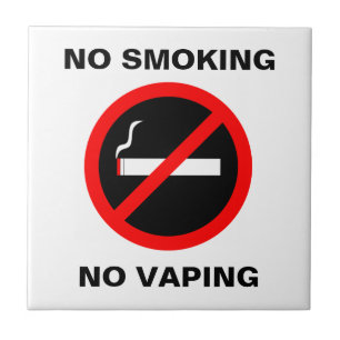 CARREAU NON-FUMEURS AUCUN SIGNE DE VAPING