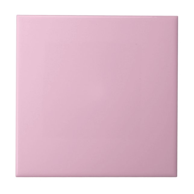 Carreau Nosegay clair rose couleur solide impression, Blus (Devant)